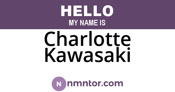 Charlotte Kawasaki