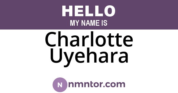 Charlotte Uyehara