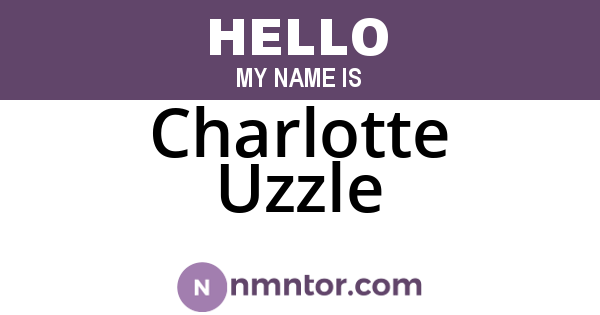 Charlotte Uzzle
