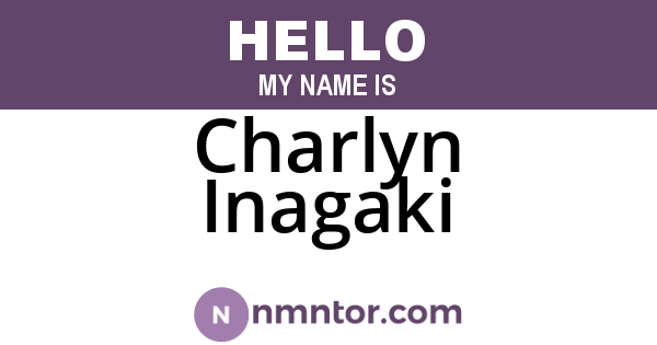 Charlyn Inagaki