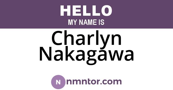 Charlyn Nakagawa