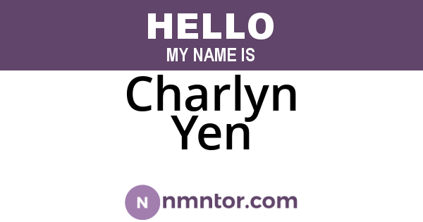 Charlyn Yen