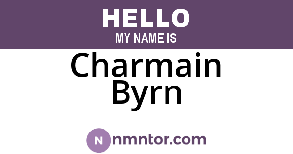 Charmain Byrn