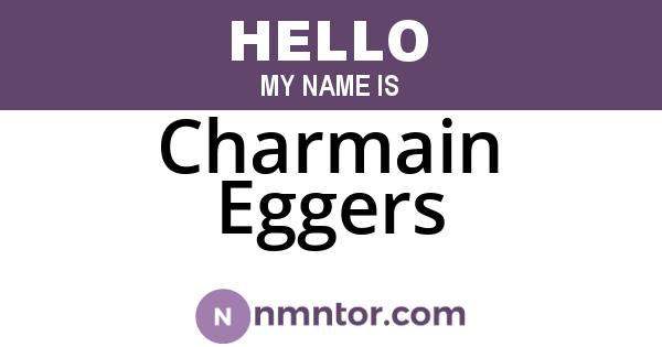 Charmain Eggers