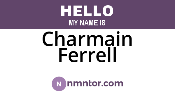 Charmain Ferrell
