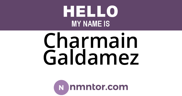 Charmain Galdamez