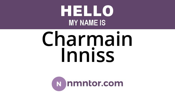 Charmain Inniss