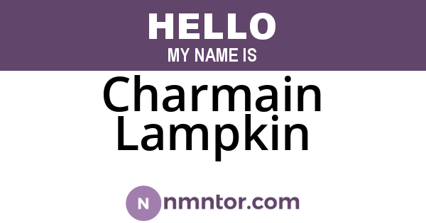 Charmain Lampkin
