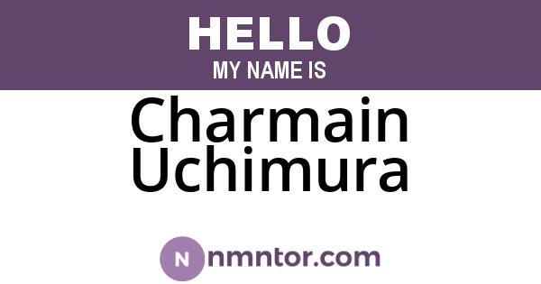 Charmain Uchimura