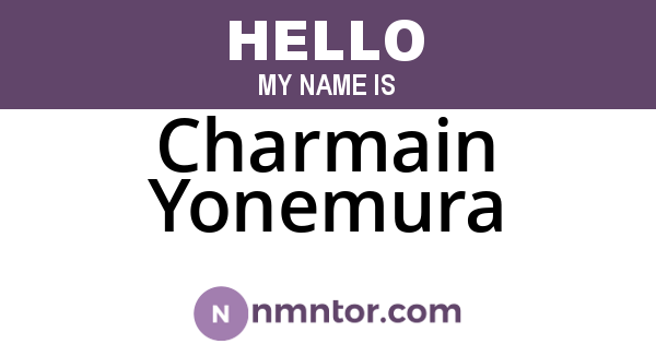 Charmain Yonemura