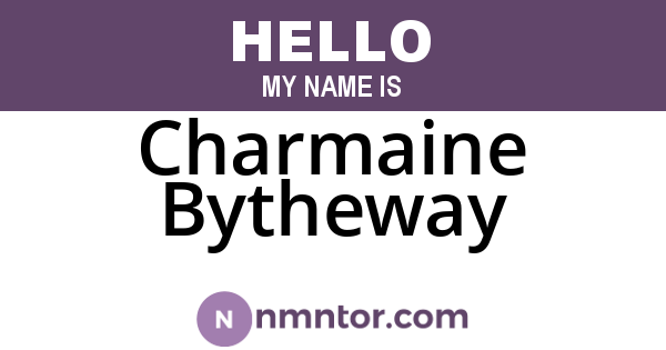 Charmaine Bytheway
