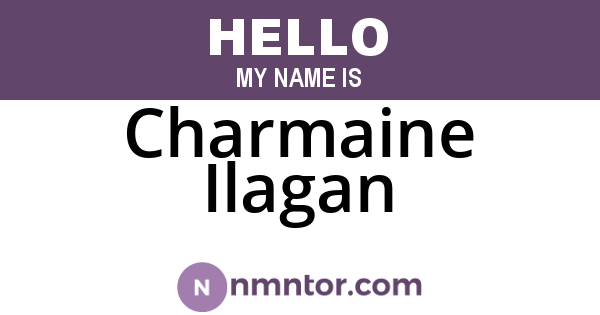 Charmaine Ilagan