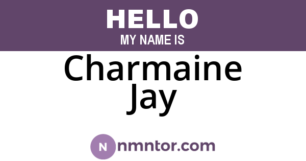 Charmaine Jay