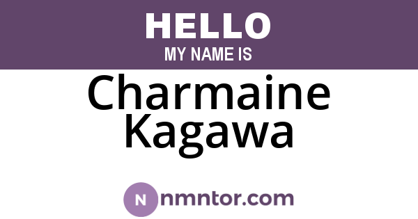 Charmaine Kagawa
