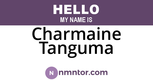 Charmaine Tanguma