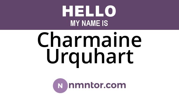Charmaine Urquhart