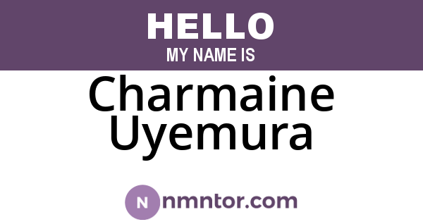 Charmaine Uyemura