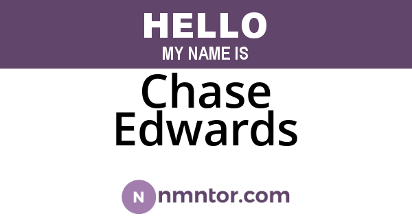 Chase Edwards