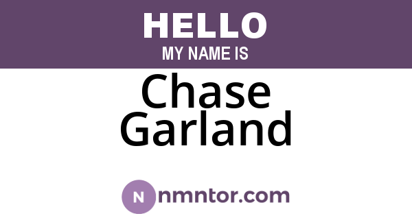 Chase Garland