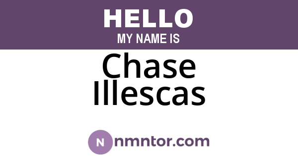 Chase Illescas