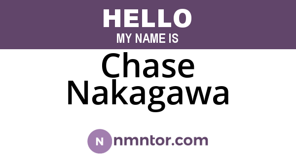 Chase Nakagawa