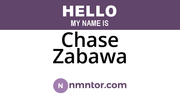 Chase Zabawa