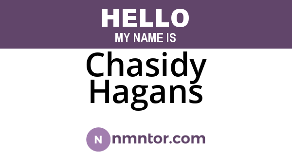 Chasidy Hagans