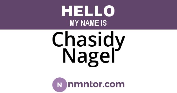 Chasidy Nagel