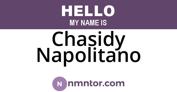 Chasidy Napolitano