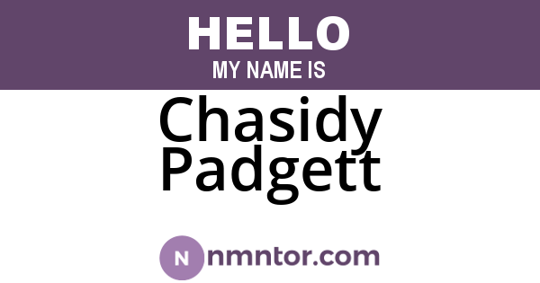 Chasidy Padgett