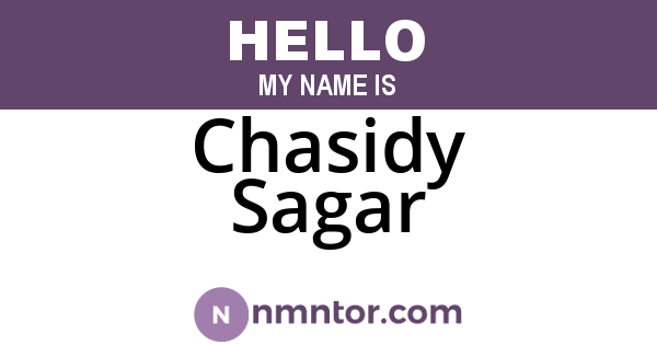 Chasidy Sagar