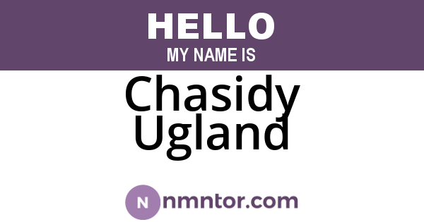 Chasidy Ugland