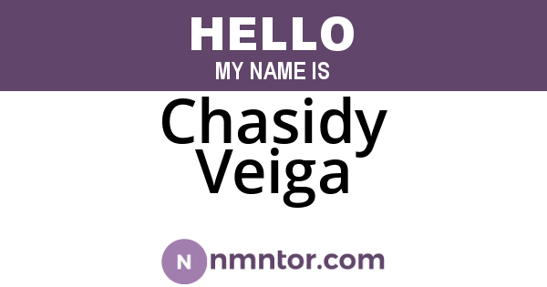 Chasidy Veiga