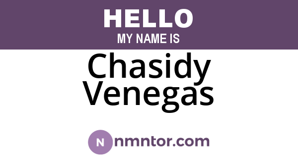 Chasidy Venegas