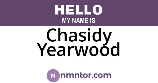 Chasidy Yearwood