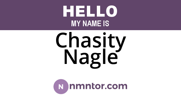 Chasity Nagle