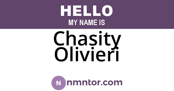 Chasity Olivieri