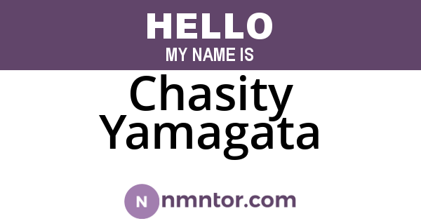 Chasity Yamagata