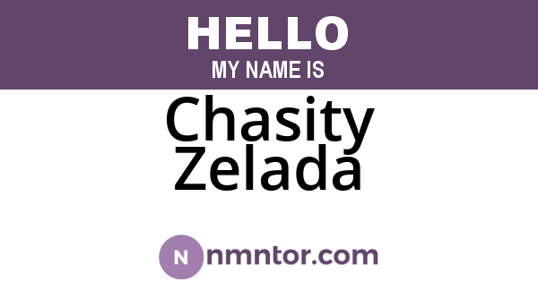 Chasity Zelada
