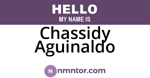 Chassidy Aguinaldo
