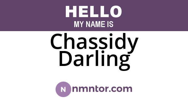 Chassidy Darling