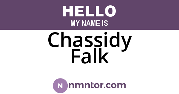 Chassidy Falk