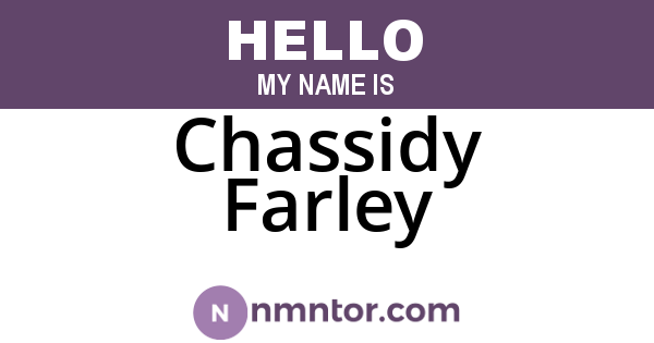 Chassidy Farley