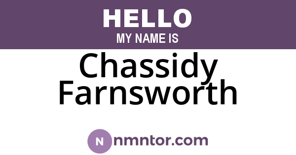 Chassidy Farnsworth