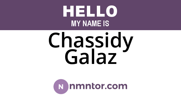 Chassidy Galaz