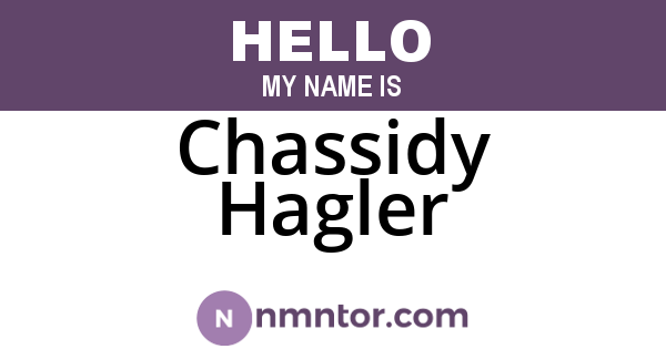 Chassidy Hagler