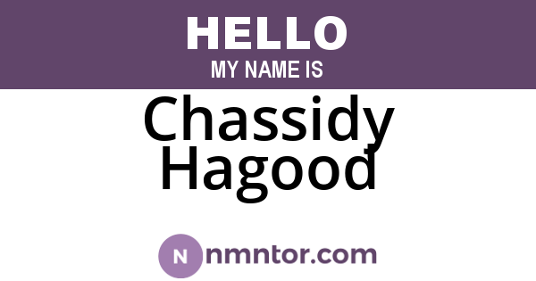 Chassidy Hagood