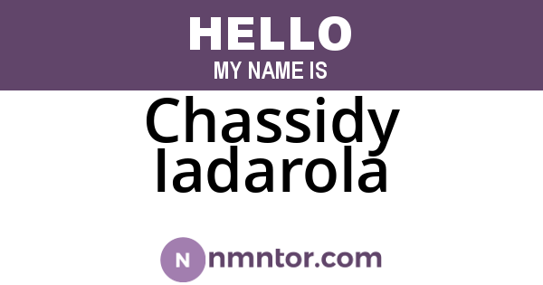 Chassidy Iadarola