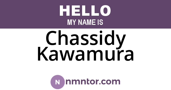 Chassidy Kawamura