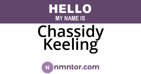 Chassidy Keeling